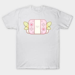 Cute Cozy Pink Gaming Console Controller T-Shirt